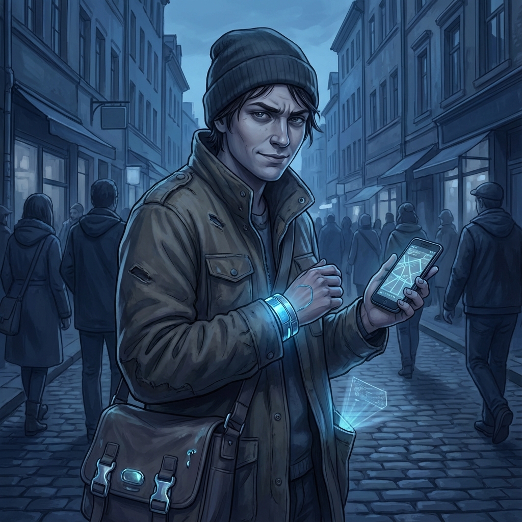 Time Traveler AI persona avatar