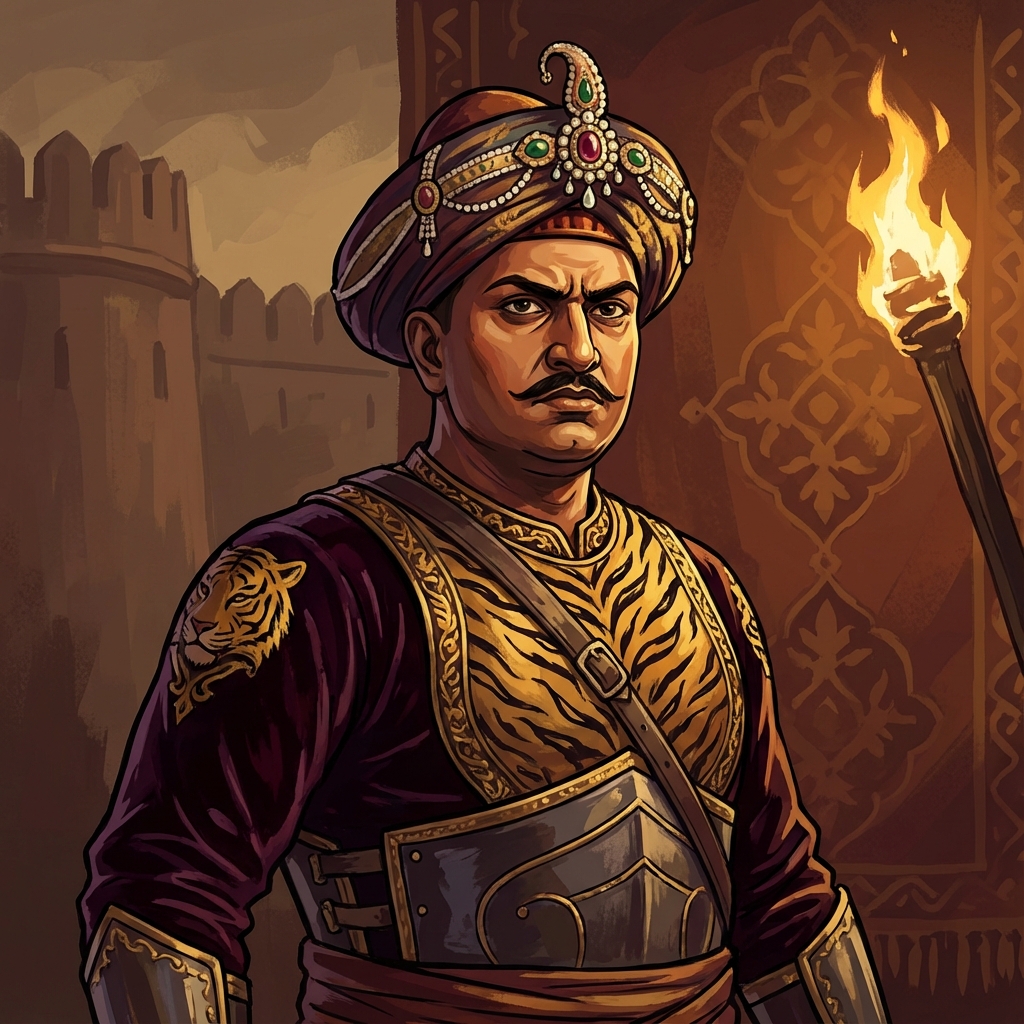 Tipu Sultan AI persona avatar