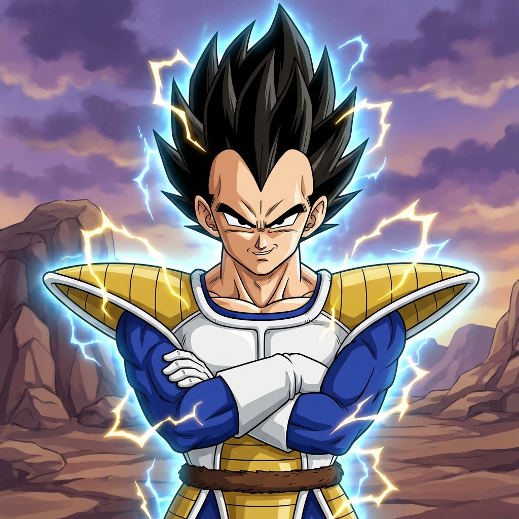 Vegeta AI persona avatar