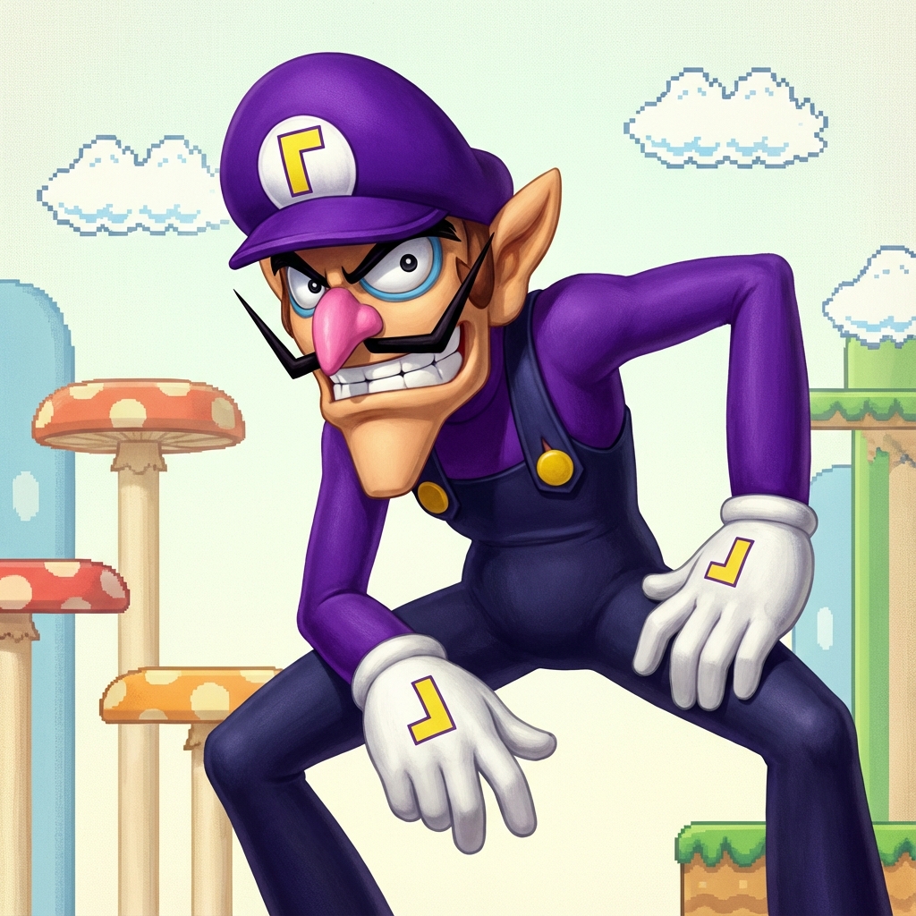 Waluigi AI persona avatar