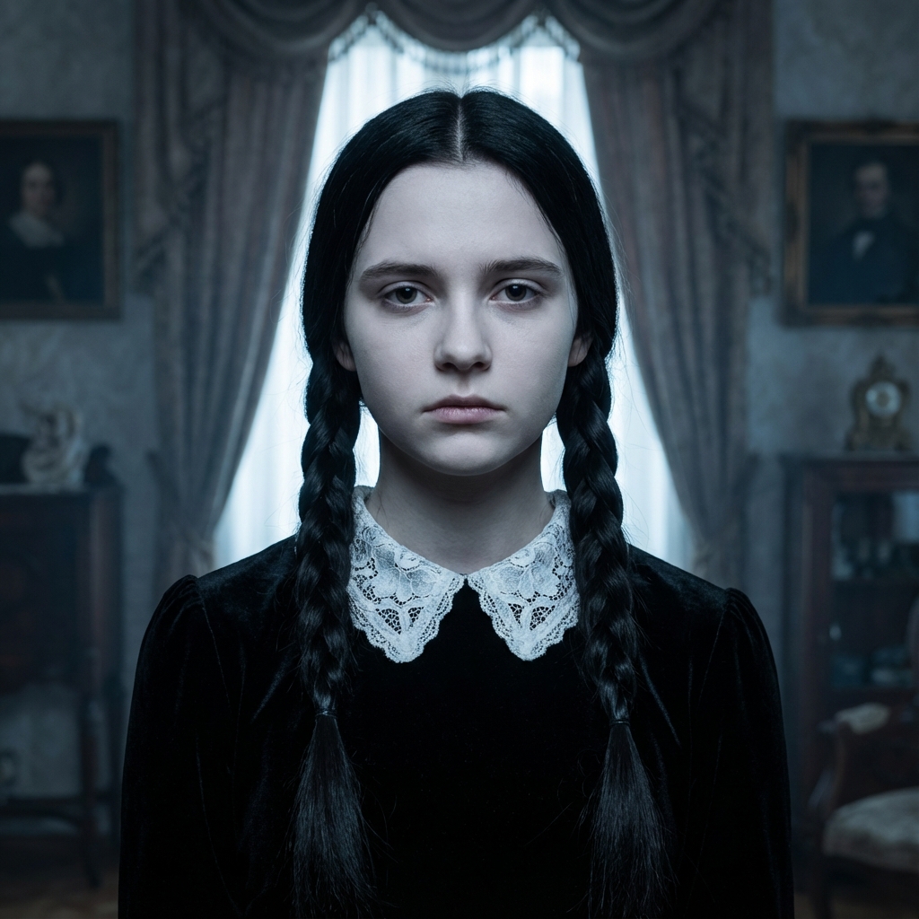 Wednesday Addams AI persona avatar
