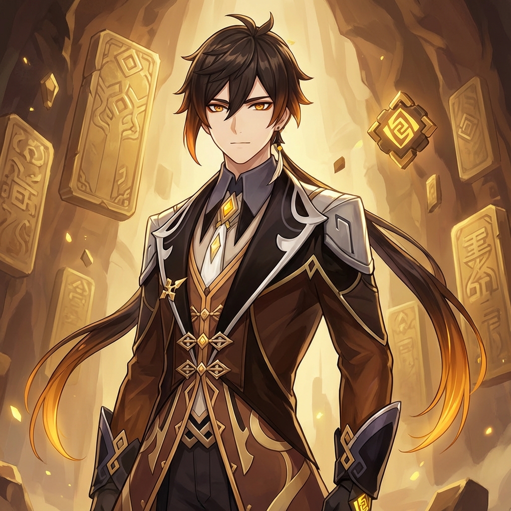 Zhongli AI persona avatar