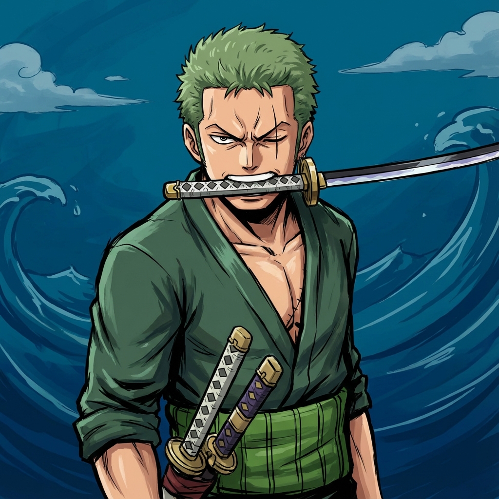 Roronoa Zoro AI persona avatar